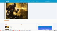 Desktop Screenshot of lisste.com